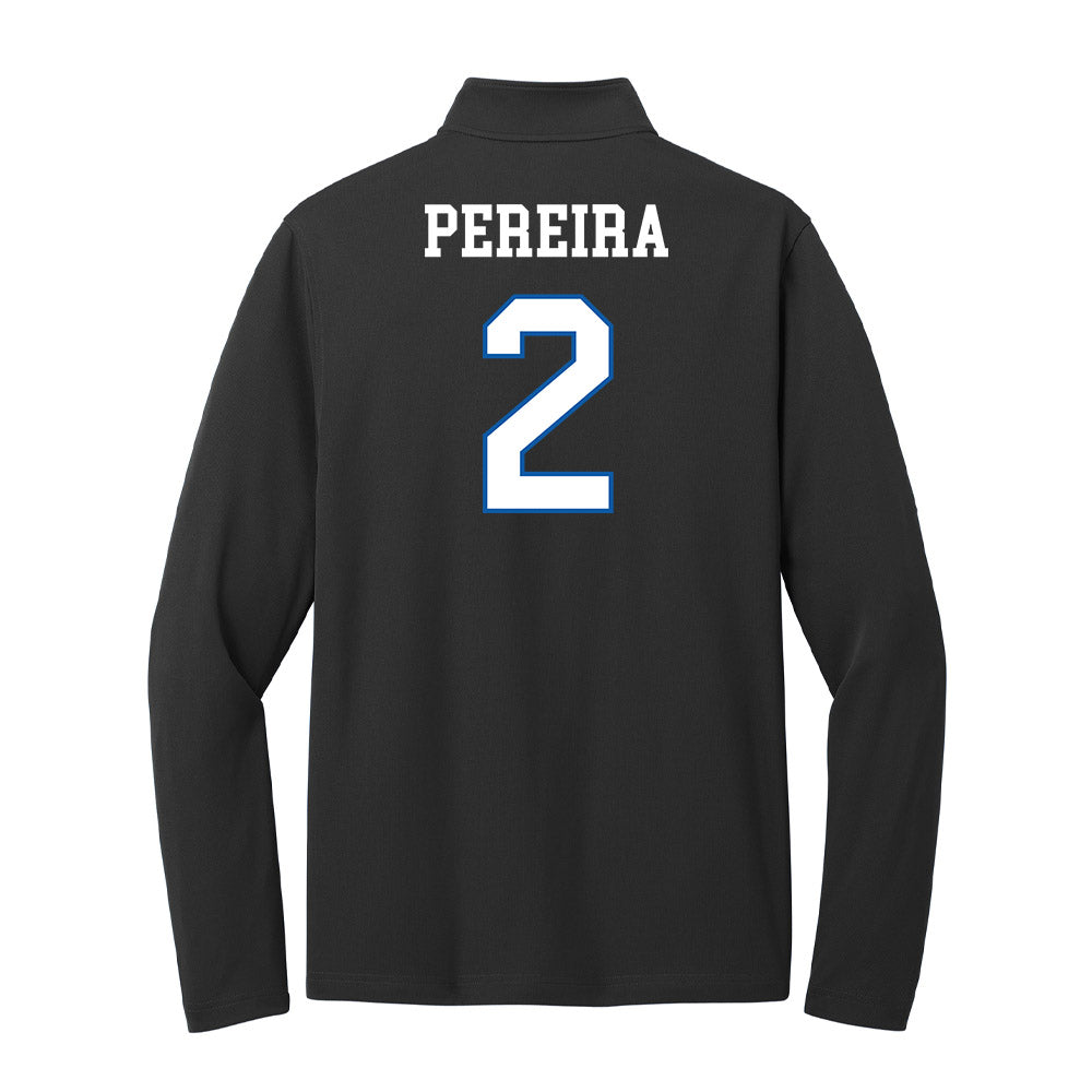 UNC Asheville - NCAA Baseball : Jake Pereira - Lightweight Quarter Zip Jacket-1