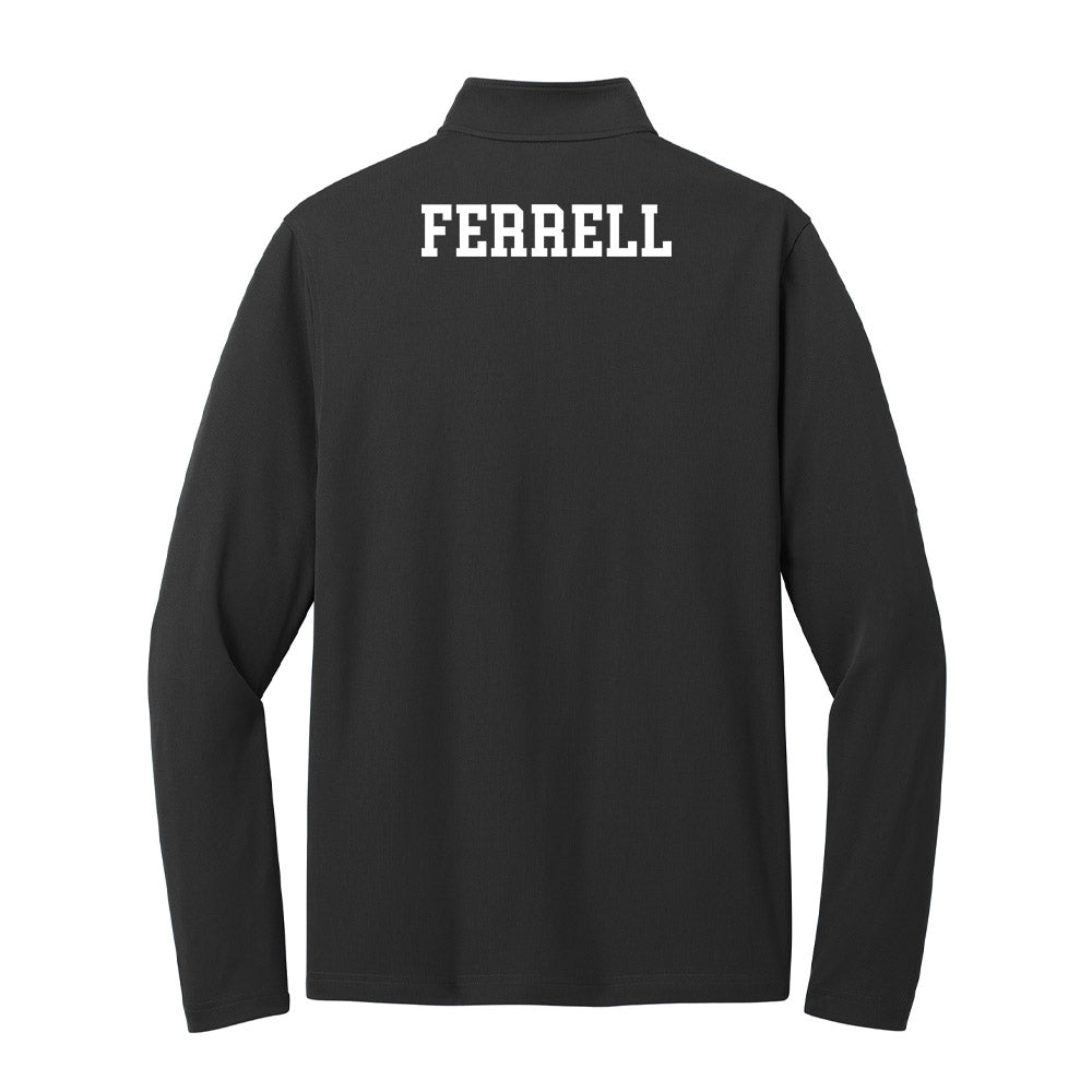UNC Asheville - NCAA Men's Track & Field : Kellan Ferrell - Lightweight Quarter Zip Jacket-1