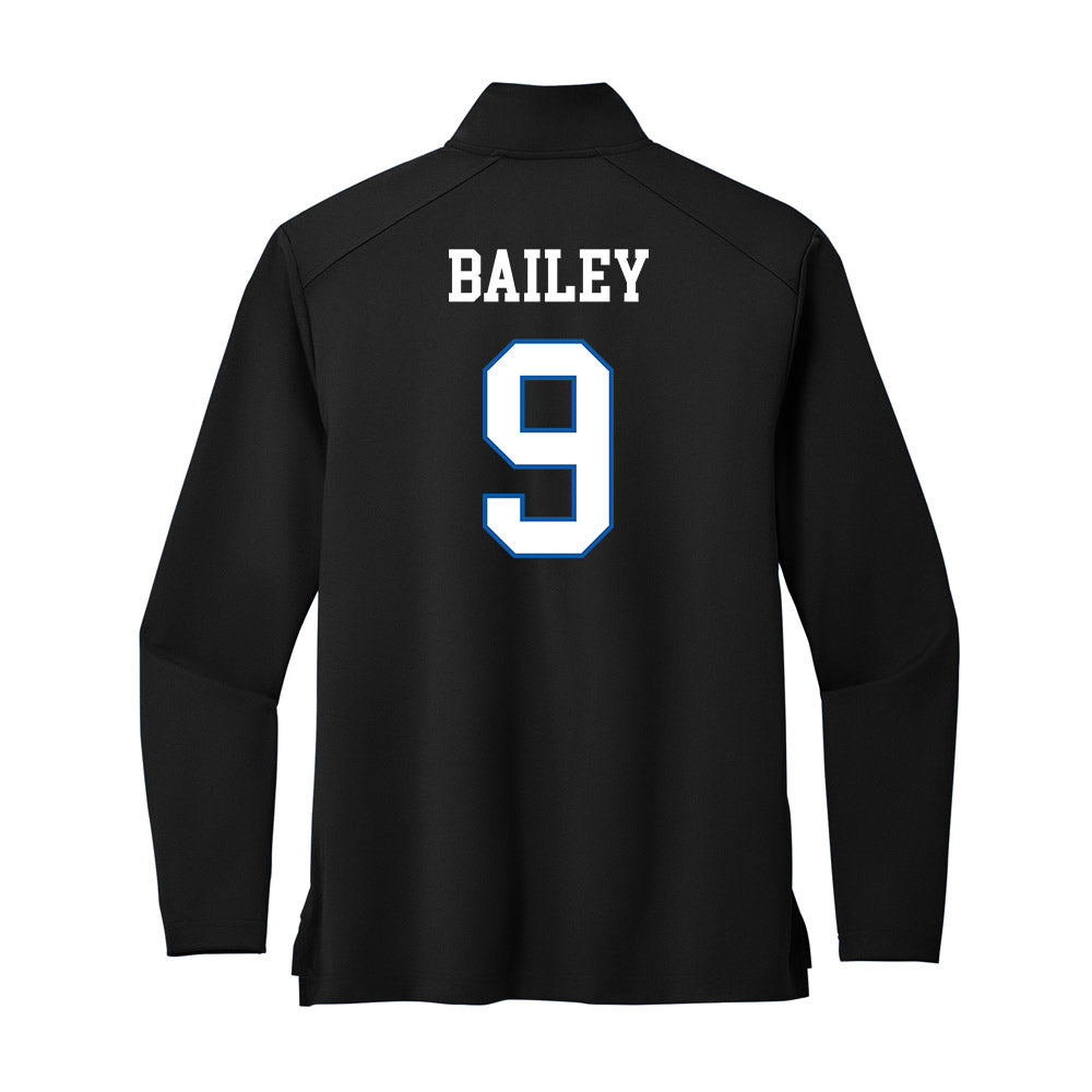 UNC Asheville - NCAA Men's Basketball : Ian Bailey - Premium Quarter Zip Jacket-1