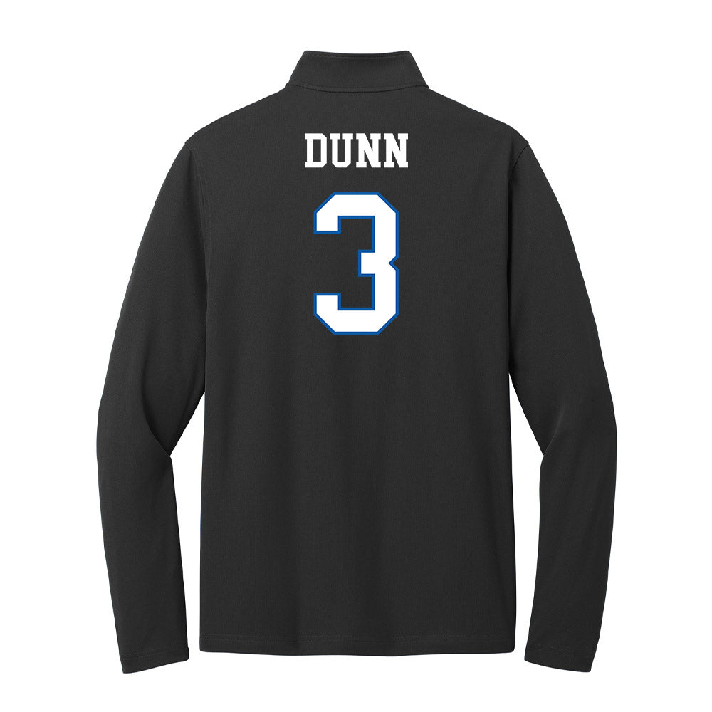 UNC Asheville - NCAA Men's Basketball : Khayri Dunn - Lightweight Quarter Zip Jacket-1