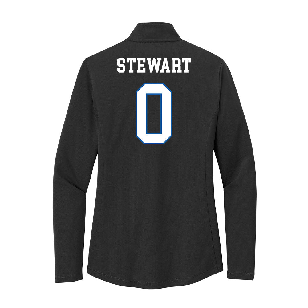 UNC Asheville - NCAA Women's Tennis : Keira Stewart - Women's Lightweight Quarter Zip Jacket-1