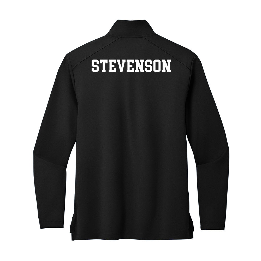 UNC Asheville - NCAA Men's Track & Field : Talyn Stevenson - Premium Quarter Zip Jacket-1