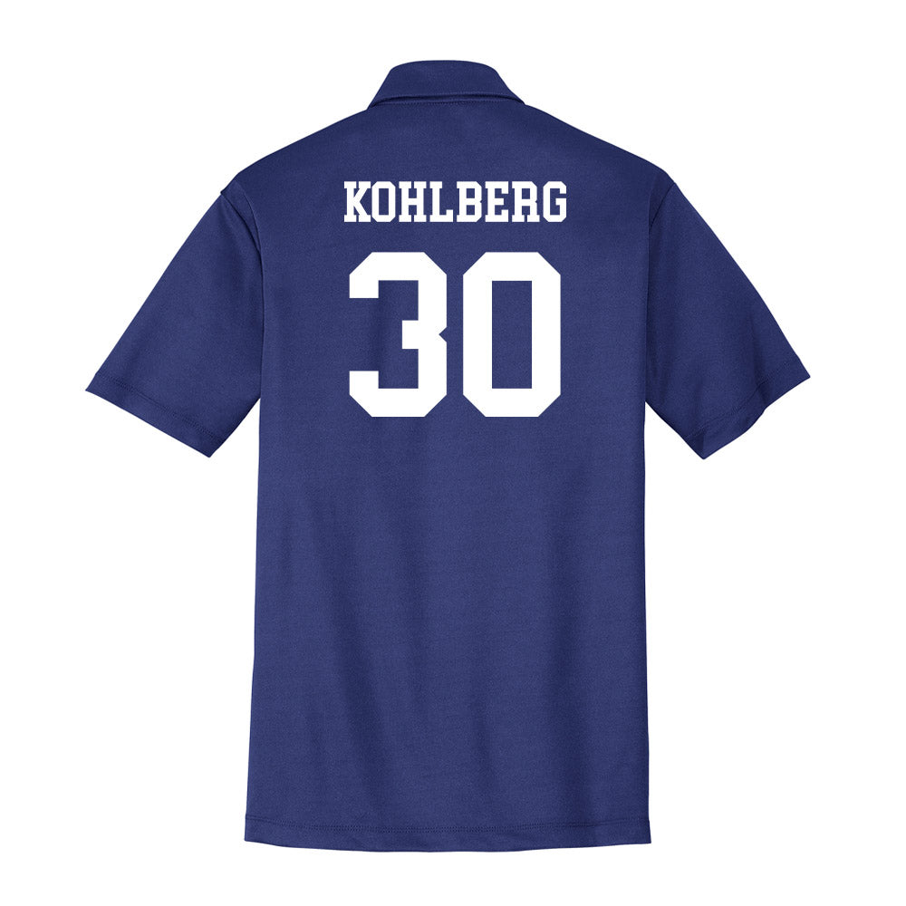 UNC Asheville - NCAA Men's Soccer : Andrew Kohlberg - Activewear Polo Shirt-1