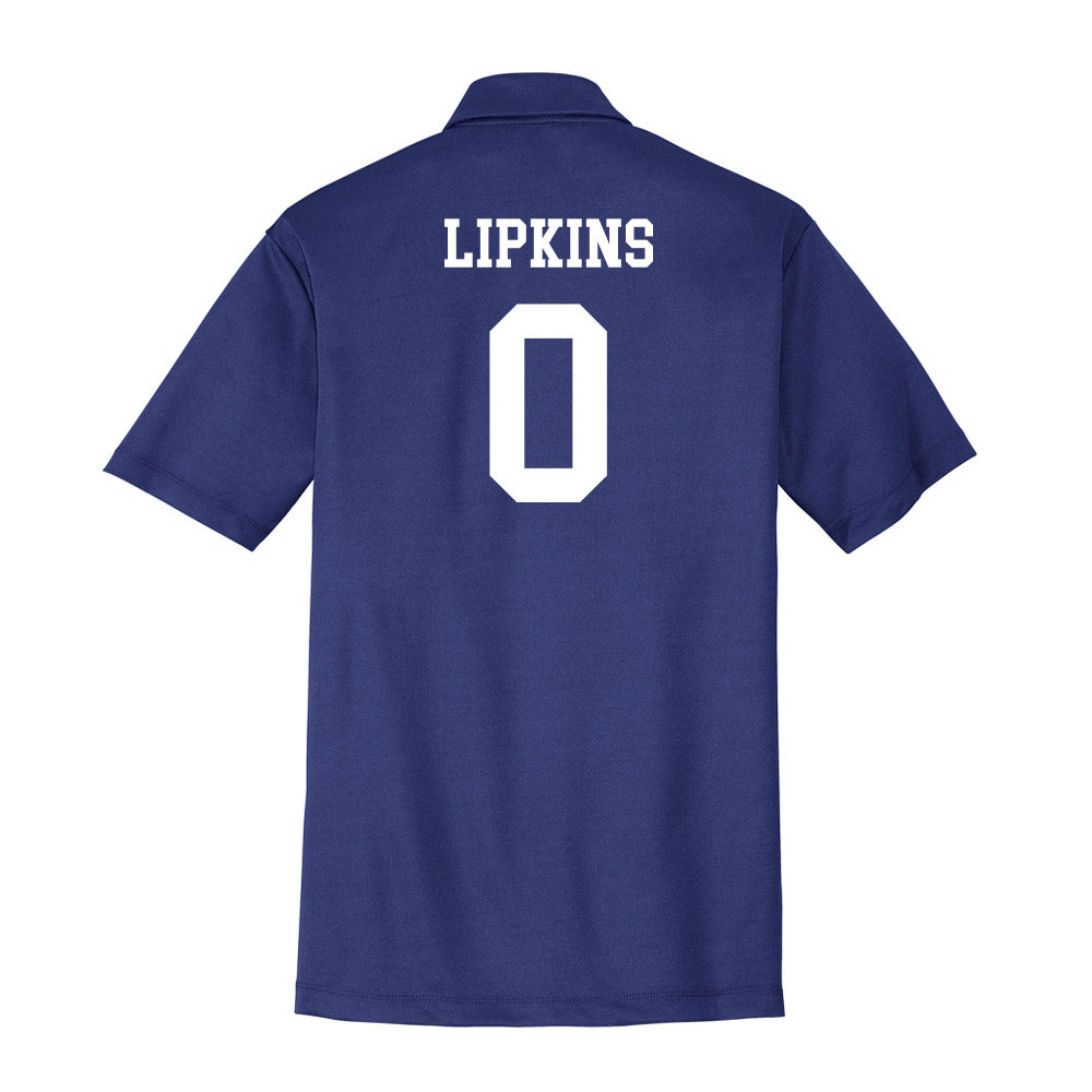 UNC Asheville - NCAA Men's Basketball : JaCorey Lipkins - Activewear Polo Shirt-1