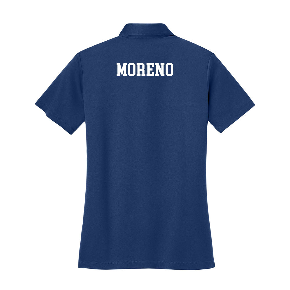 UNC Asheville - NCAA Men's Track & Field : Bennett Moreno - Women's Activewear Polo Shirt-1