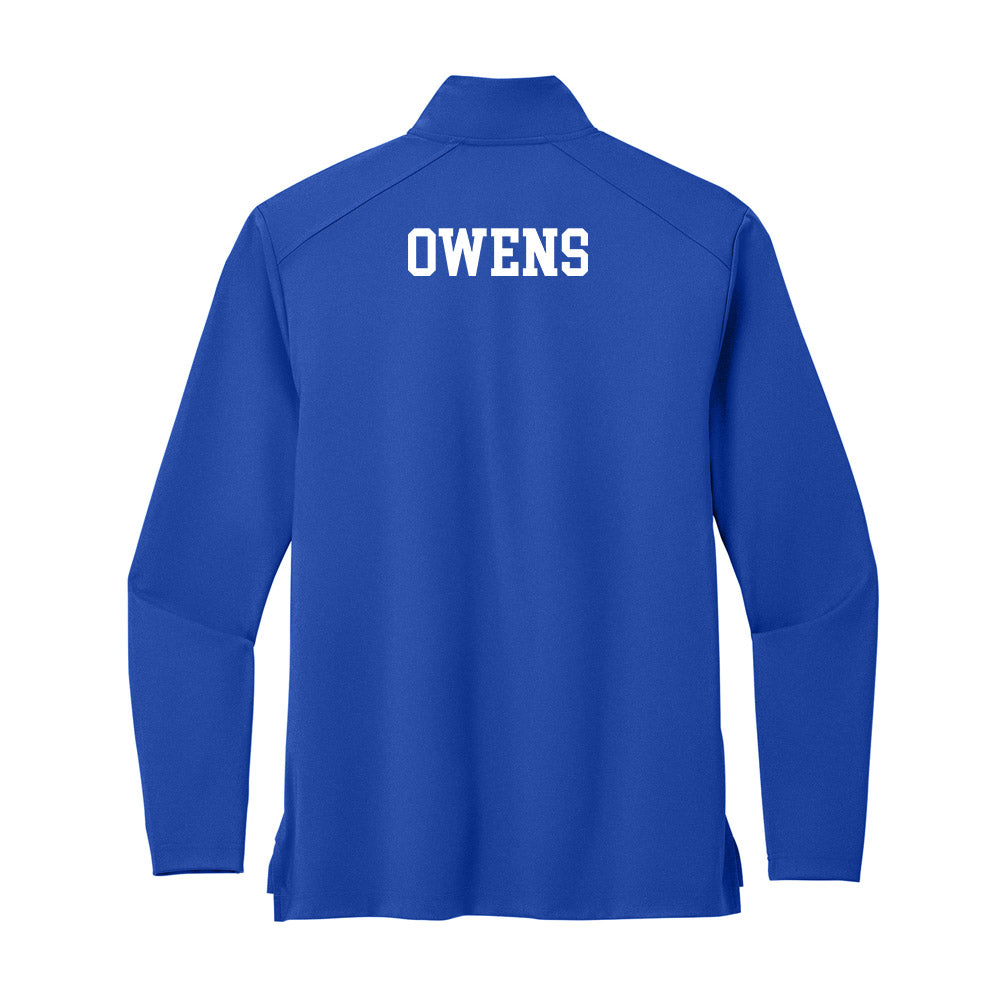 UNC Asheville - NCAA Women's Track & Field : Chaniya Owens - Premium Quarter Zip Jacket-1
