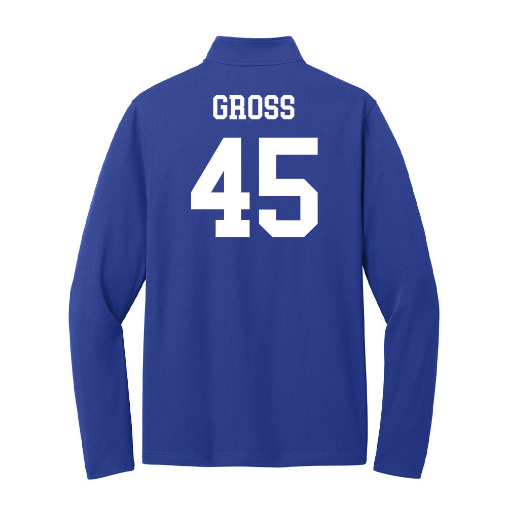 UNC Asheville - NCAA Baseball : Landon Gross - Lightweight Quarter Zip Jacket-1