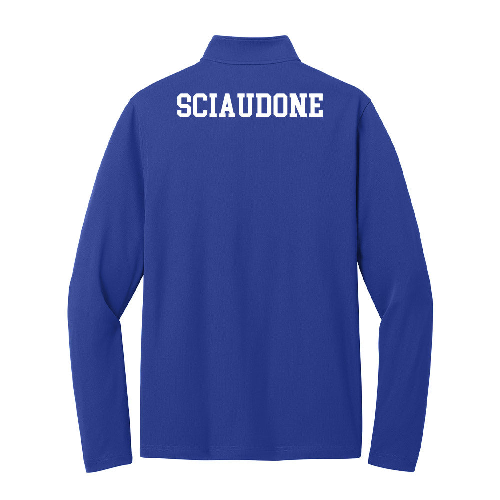 UNC Asheville - NCAA Women's Swimming & Diving : Rose Sciaudone - Lightweight Quarter Zip Jacket-1
