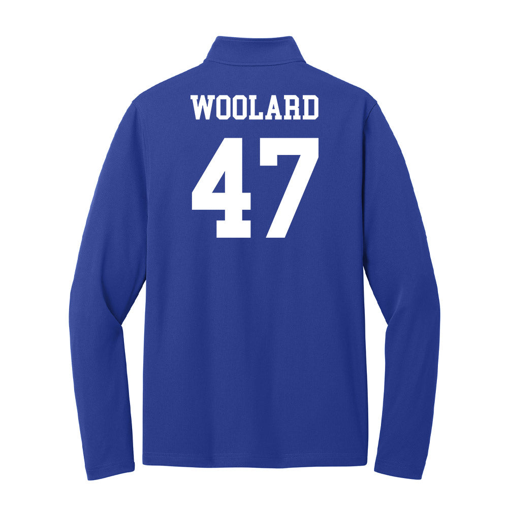 UNC Asheville - NCAA Baseball : Colin Woolard - Lightweight Quarter Zip Jacket-1