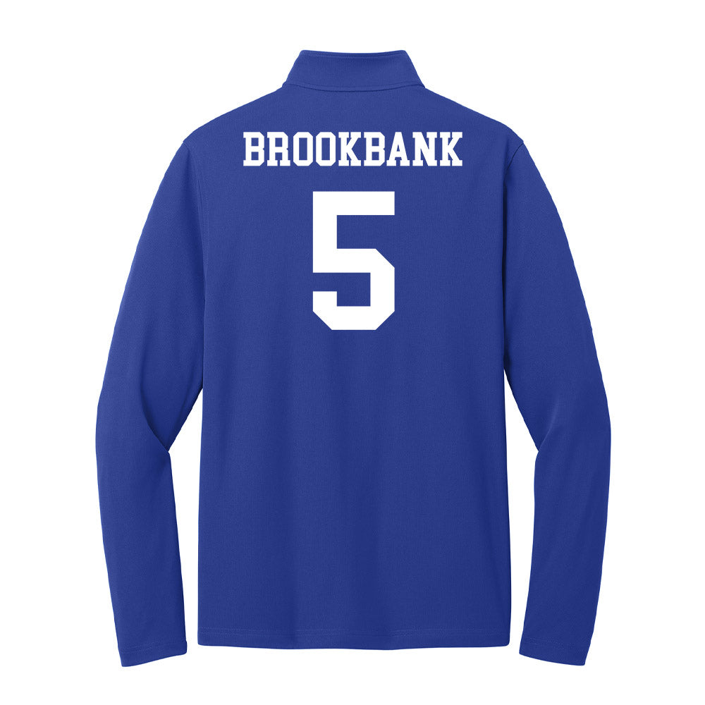 UNC Asheville - NCAA Women's Volleyball : Addie Brookbank - Lightweight Quarter Zip Jacket-1