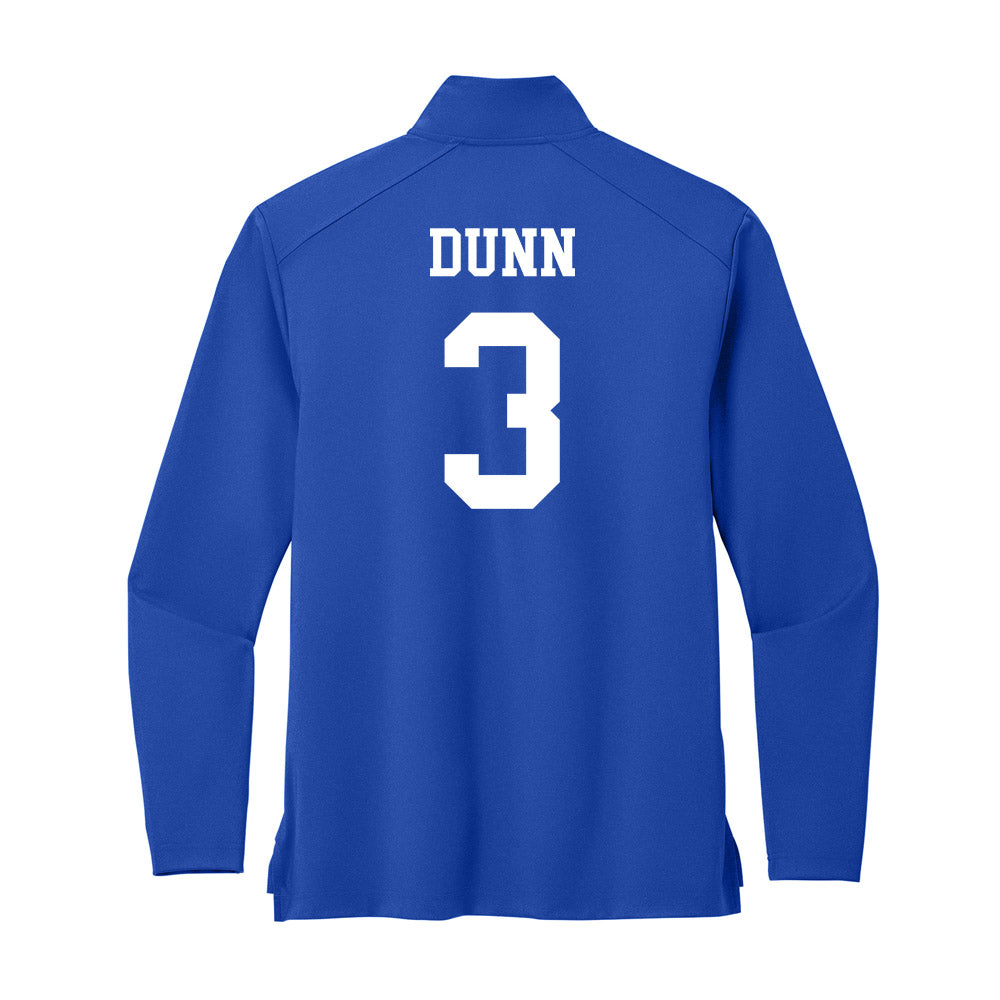 UNC Asheville - NCAA Men's Basketball : Khayri Dunn - Premium Quarter Zip Jacket-1