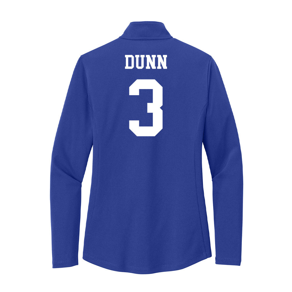 UNC Asheville - NCAA Men's Basketball : Khayri Dunn - Women's Lightweight Quarter Zip Jacket-1