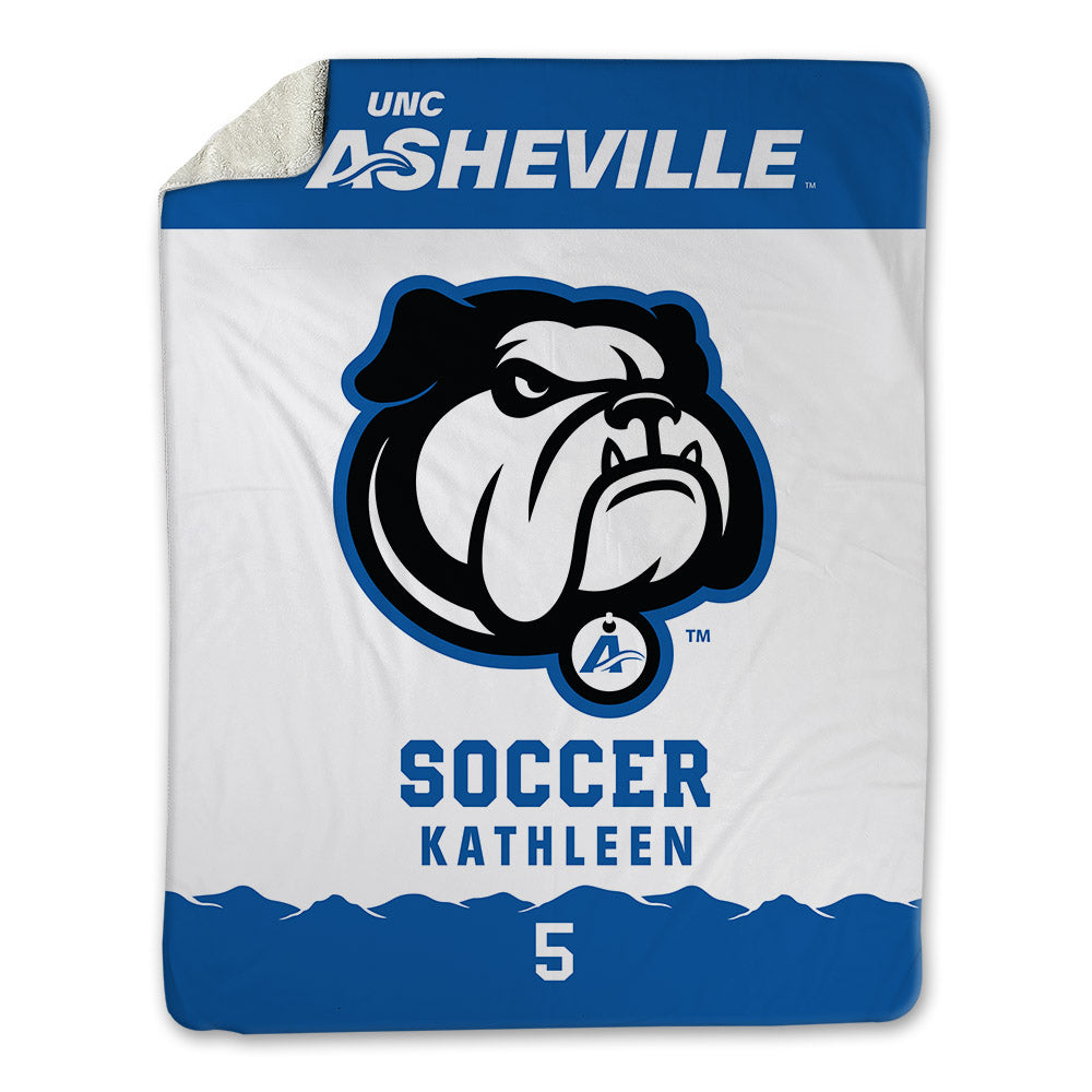 UNC Asheville - NCAA Women's Soccer : Doane Kathleen - Blanket-0
