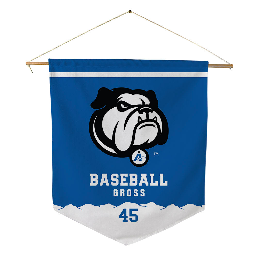 UNC Asheville - NCAA Baseball : Landon Gross - Pennant - 18" x 21"-0