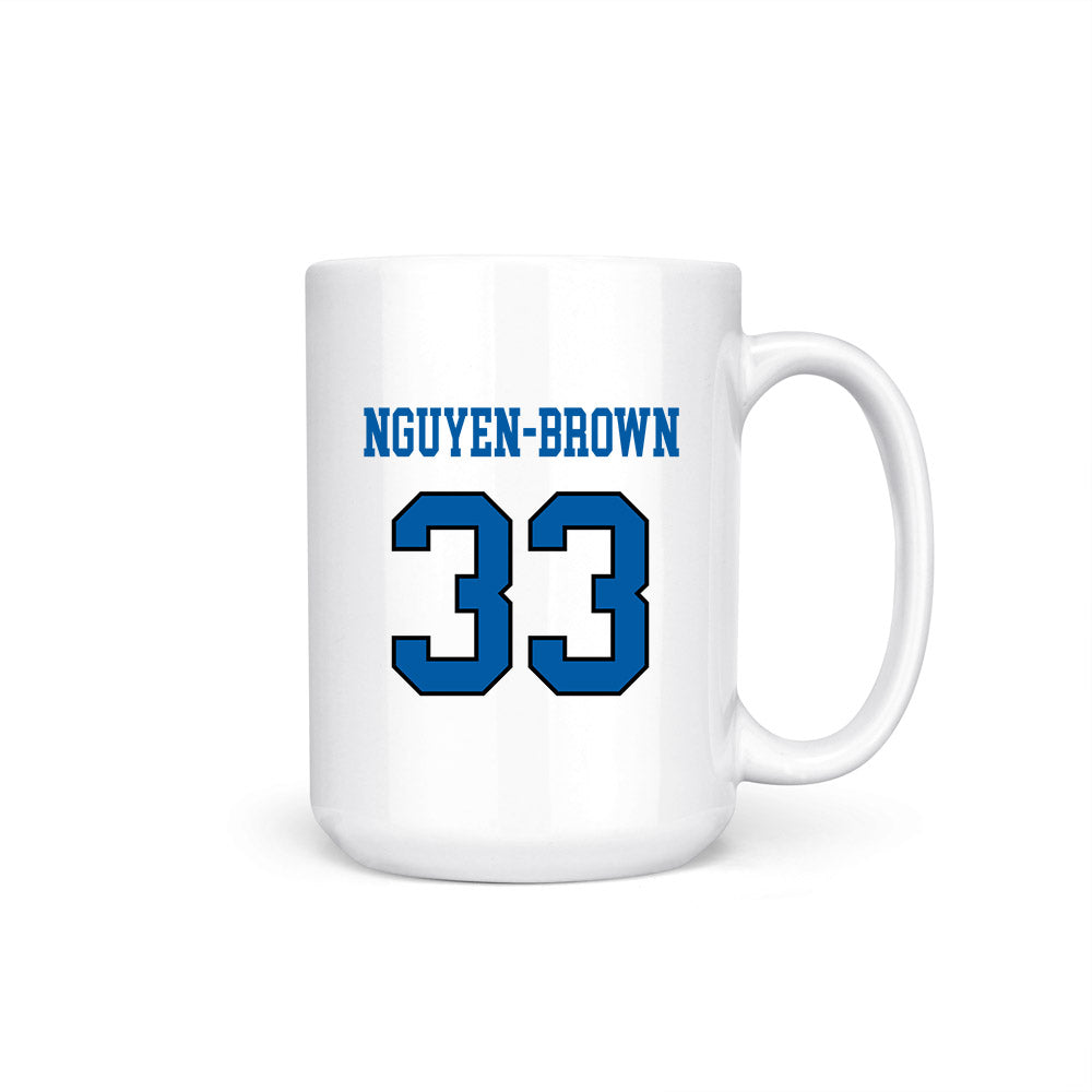 UNC Asheville - NCAA Baseball : Daylinh Nguyen-Brown - Coffee Mug-0