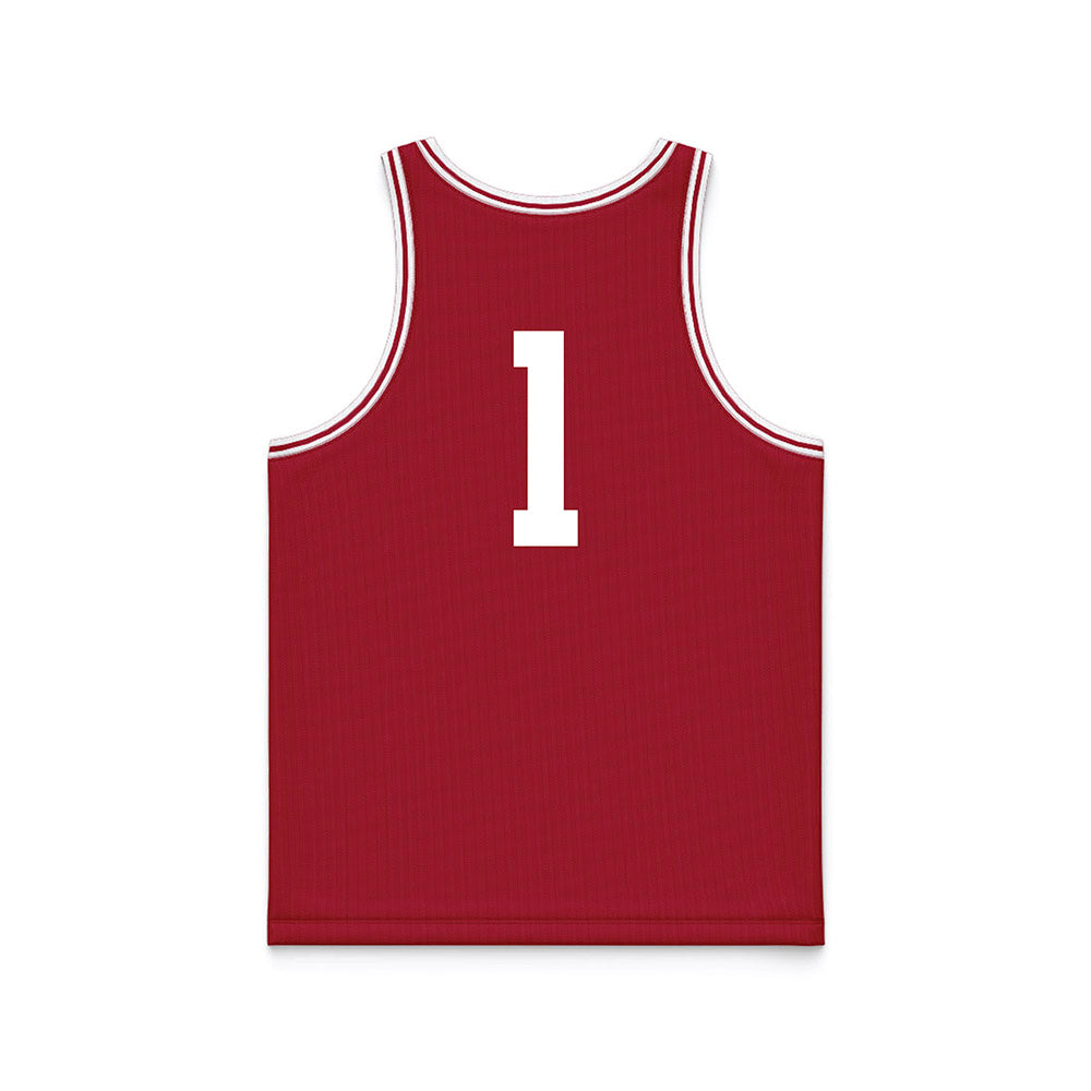 Alabama - NCAA Men's Basketball : Crimson Chaos Basketball Jersey-1