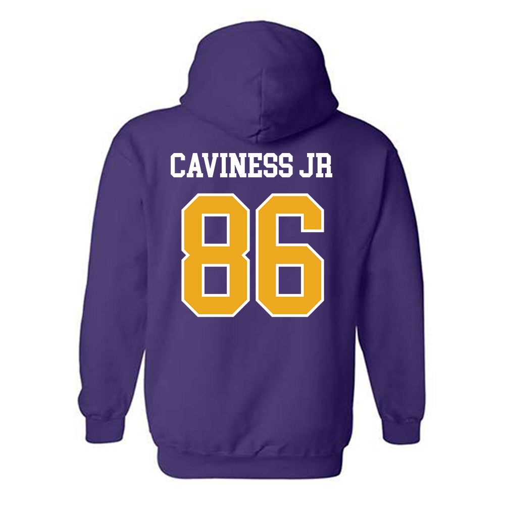 Albany - NCAA Football : Ashanti Caviness Jr - Classic Shersey Hooded Sweatshirt-1