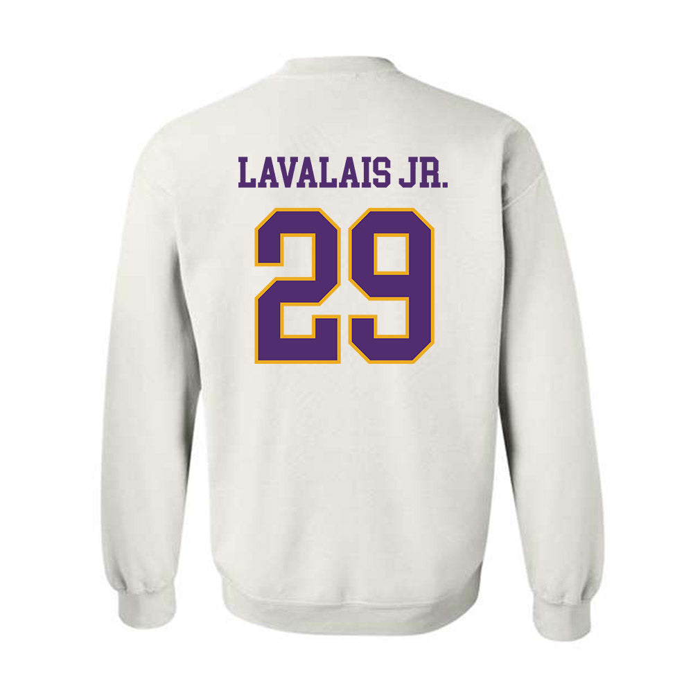 Albany - NCAA Football : Romero Lavalais Jr. - Classic Shersey Crewneck Sweatshirt-1