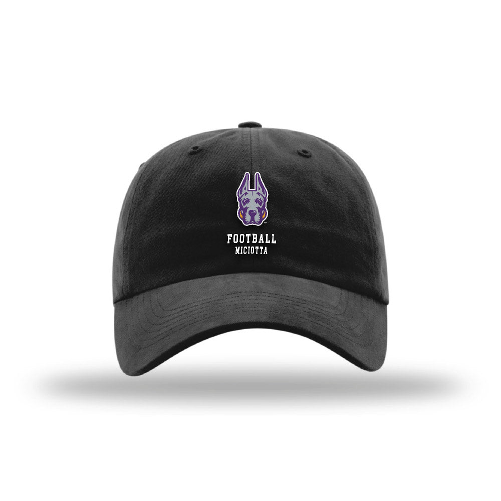 Albany - NCAA Football : Carlo Miciotta - Garment Washed Twill-0