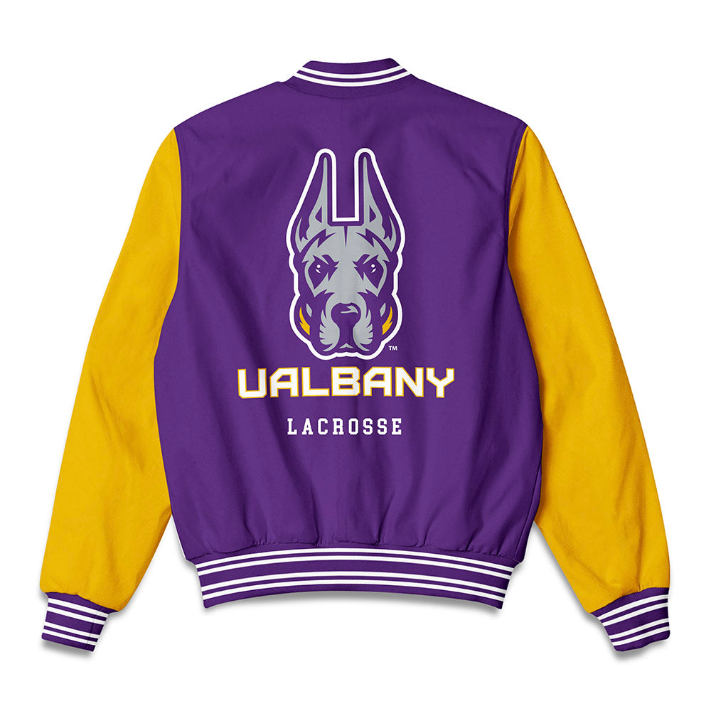 Albany - NCAA Women's Lacrosse : Quinn McCarthy - Bomber Jacket-1