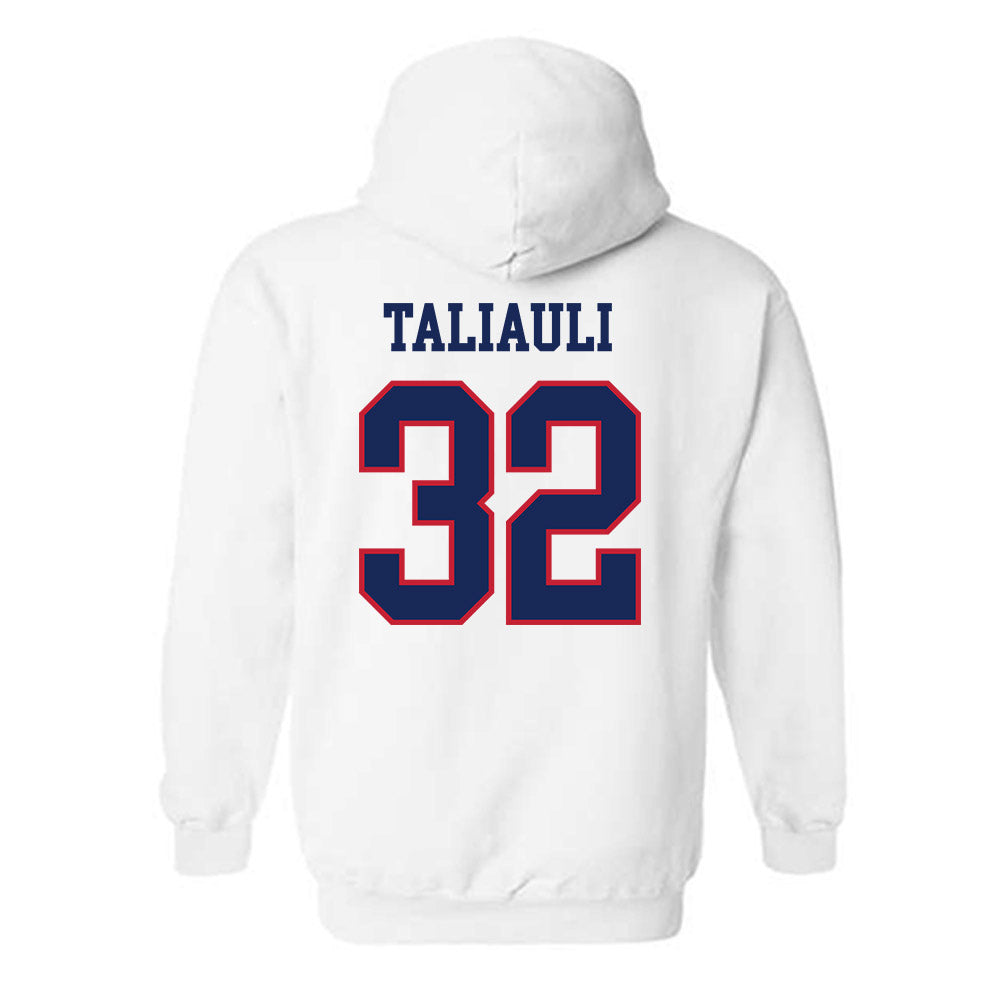 Arizona - NCAA Football : Nela Taliauli - Classic Shersey Hooded Sweatshirt-1