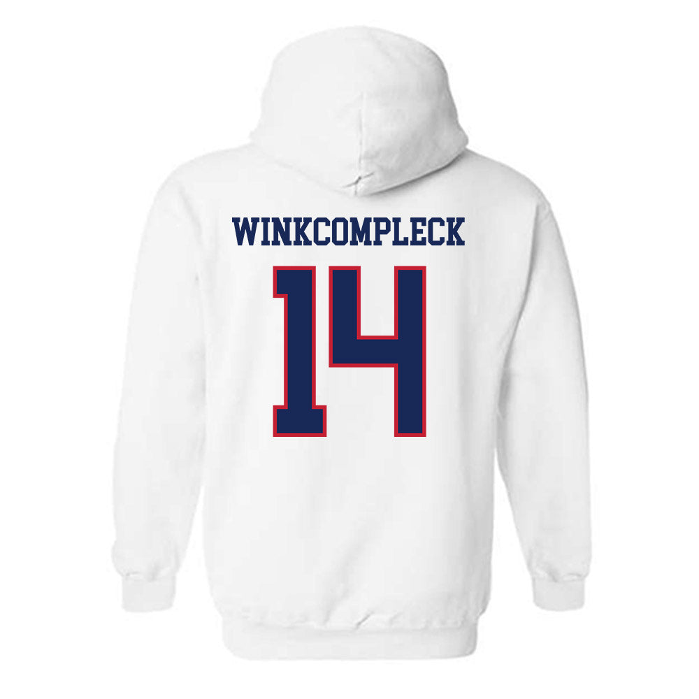 Arizona - NCAA Beach Volleyball : Reece Winkcompleck - Classic Shersey Hooded Sweatshirt-1