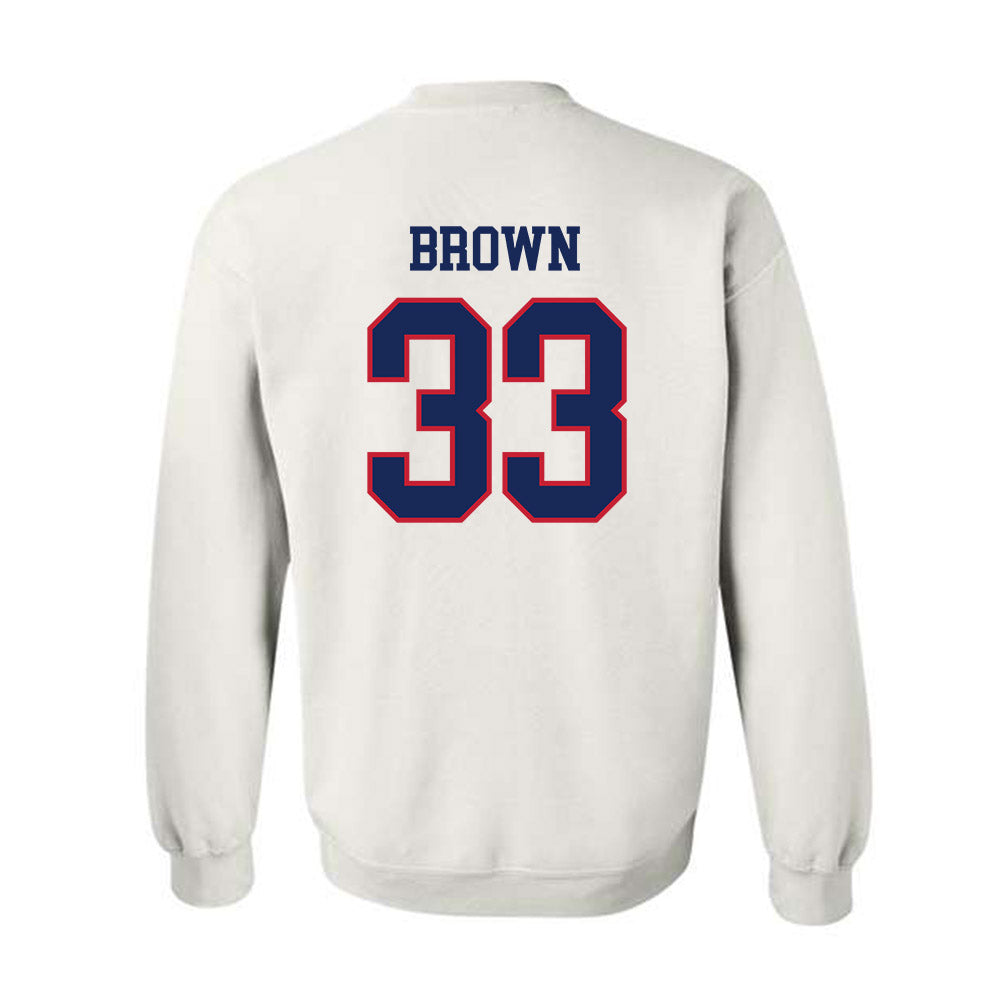 Arizona - NCAA Football : Kason Brown - Classic Shersey Crewneck Sweatshirt-1