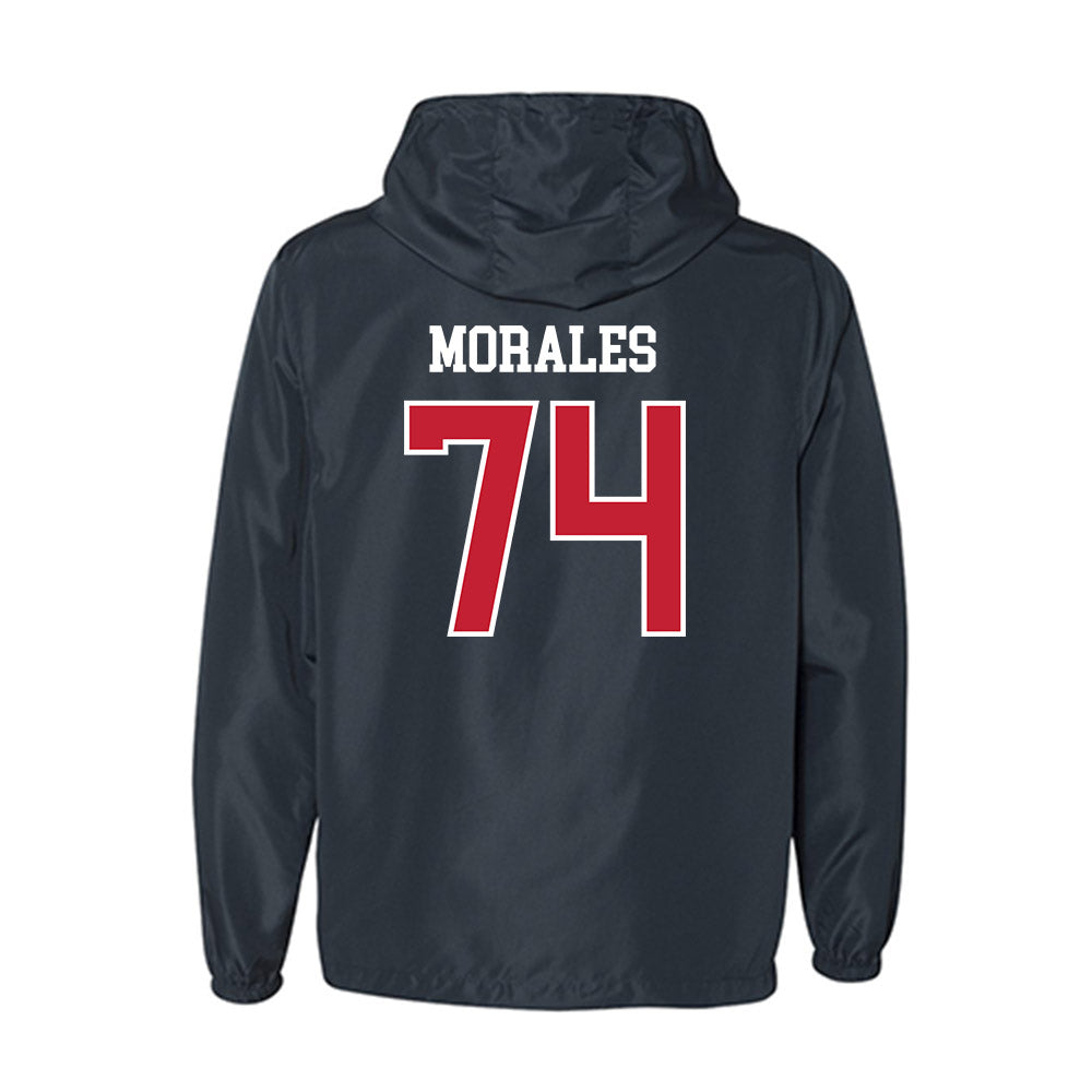 Arizona - NCAA Football : Justin Morales - Classic Shersey Windbreaker-1