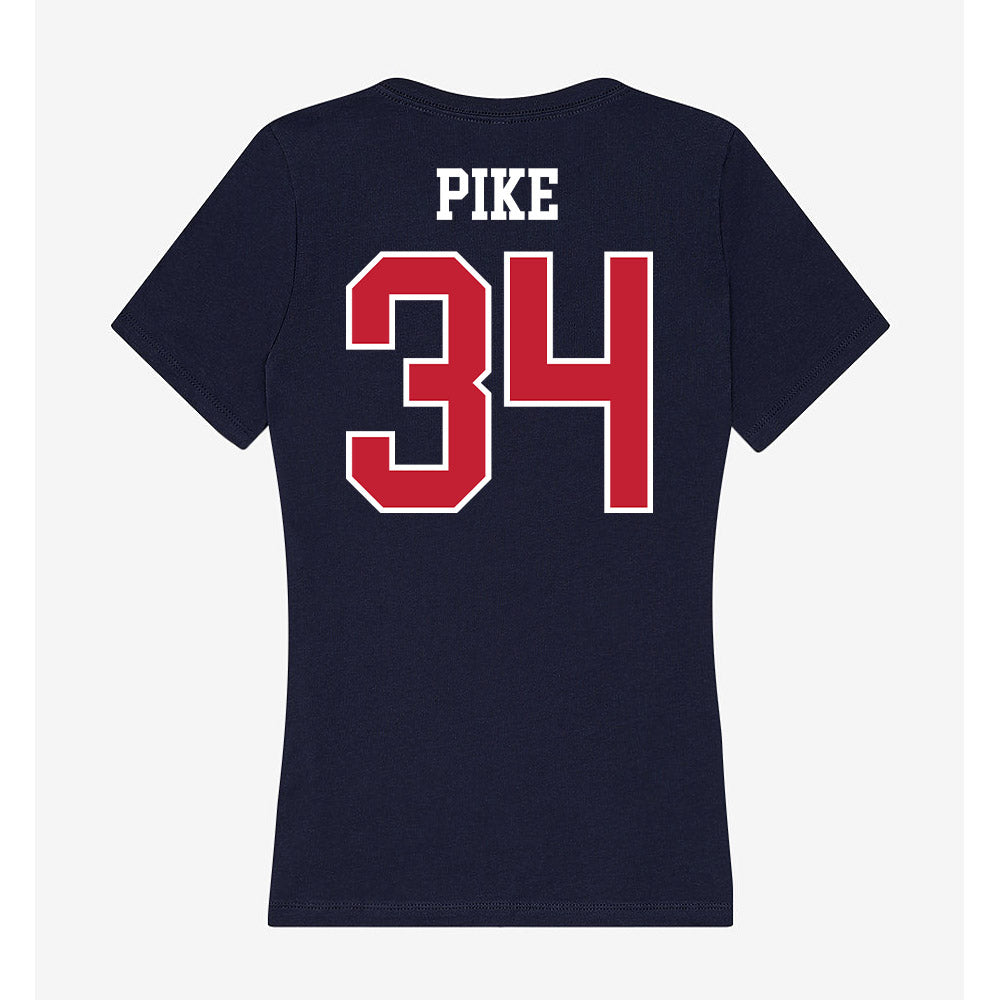 Arizona - NCAA Football : James Pike - Classic Shersey Women's V-Neck T-Shirt-1