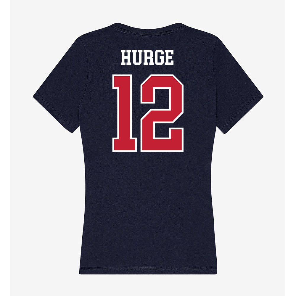 Arizona - NCAA Women's Soccer : Aranda Hurge - Classic Shersey Women's V-Neck T-Shirt-1