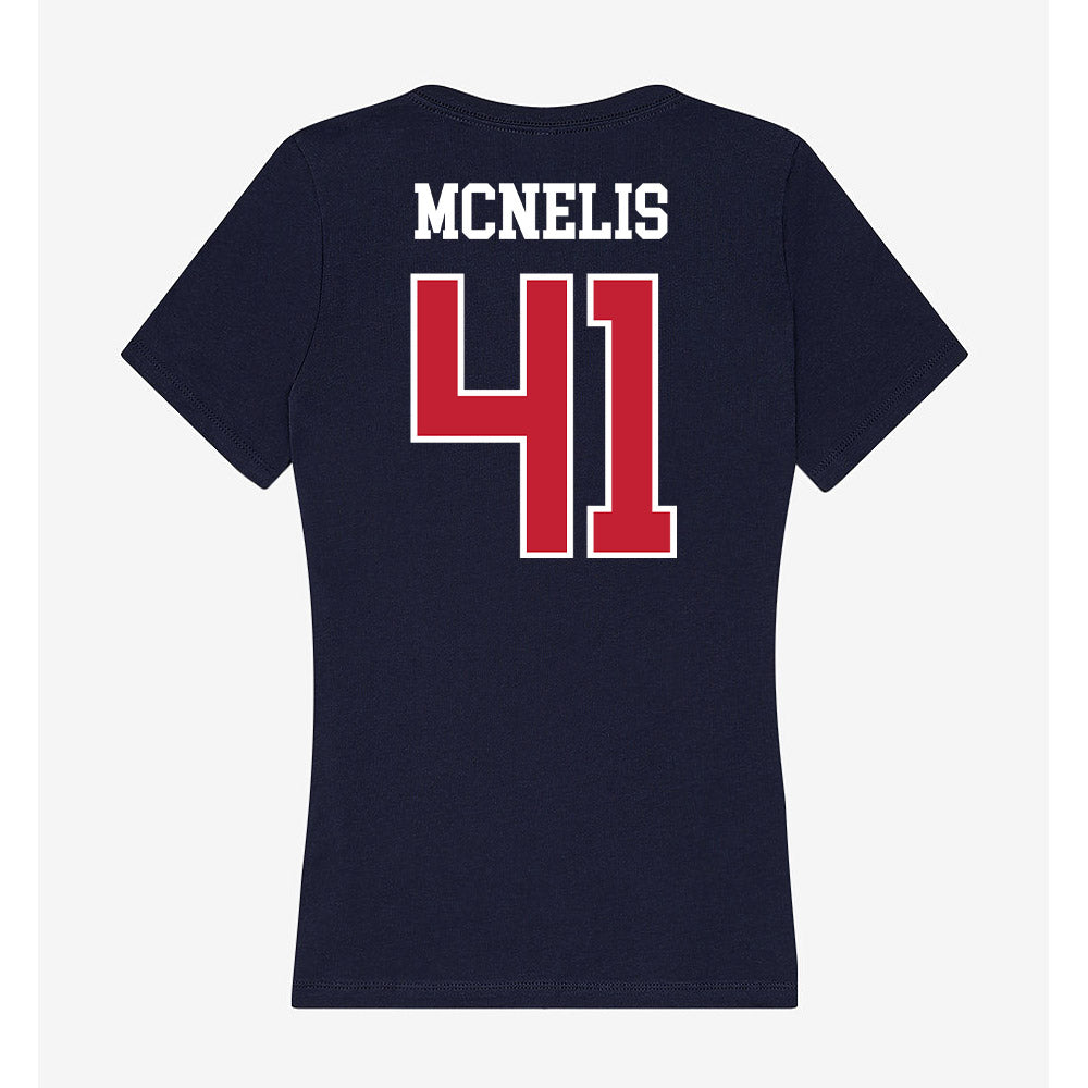 Arizona - NCAA Baseball : Chaz McNelis - Classic Shersey Women's V-Neck T-Shirt-1
