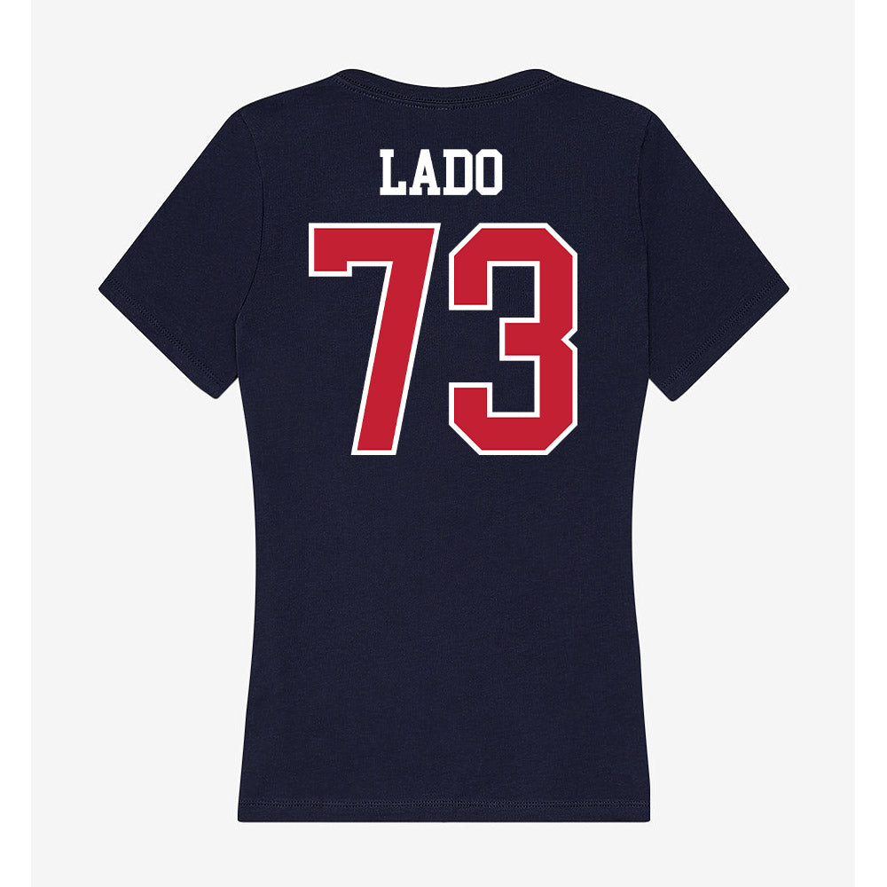 Arizona - NCAA Football : Matthew Lado - Classic Shersey Women's V-Neck T-Shirt-1