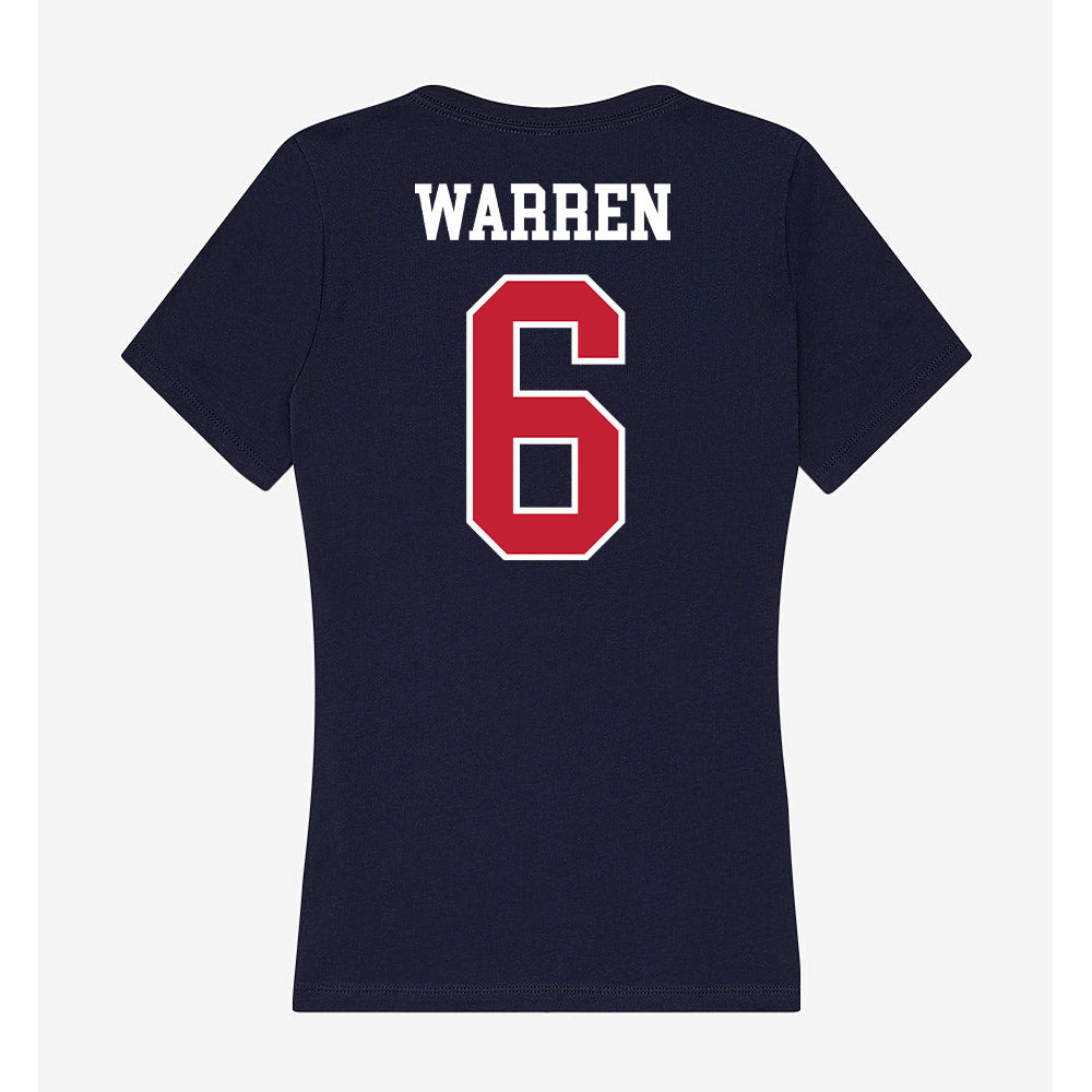 Arizona - NCAA Football : Cornelius Warren - Classic Shersey Women's V-Neck T-Shirt-1