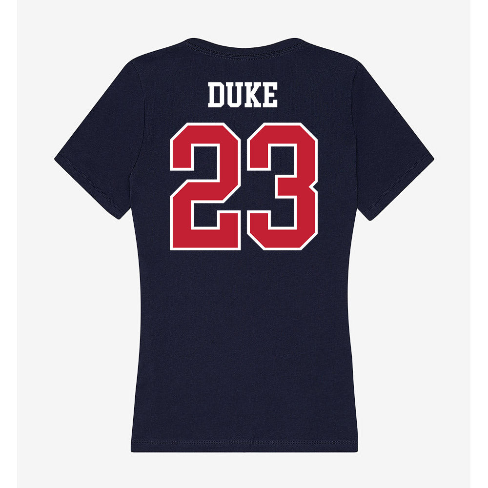 Arizona - NCAA Softball : Shyanne Duke - Classic Shersey Women's V-Neck T-Shirt-1