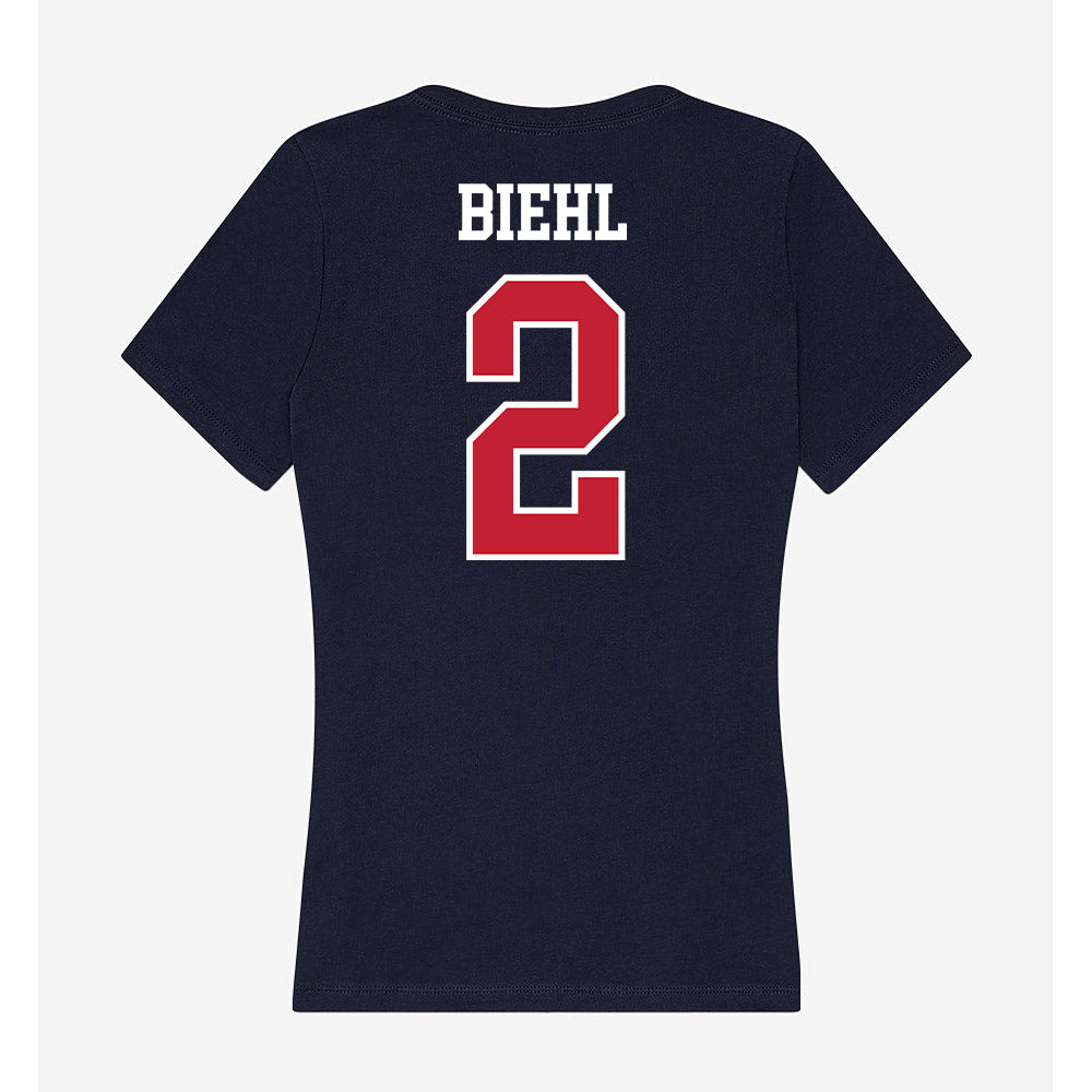 Arizona - NCAA Softball : Tayler Biehl - Classic Shersey Women's V-Neck T-Shirt-1