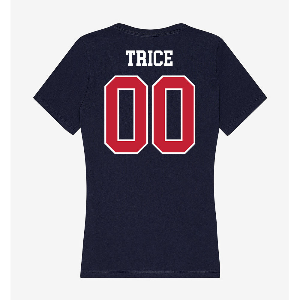 Arizona - NCAA Softball : Sereniti Trice - Classic Shersey Women's V-Neck T-Shirt-1