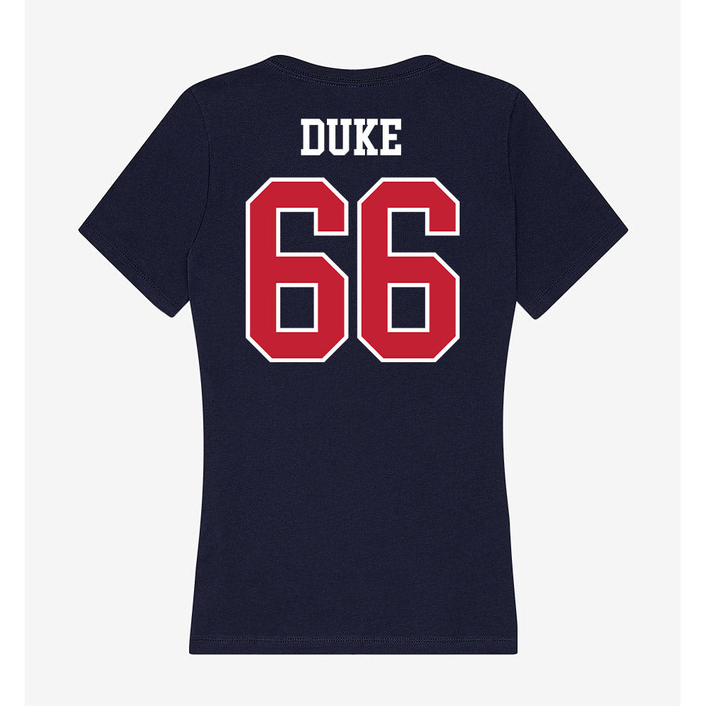 Arizona - NCAA Softball : Addison Duke - Classic Shersey Women's V-Neck T-Shirt-1