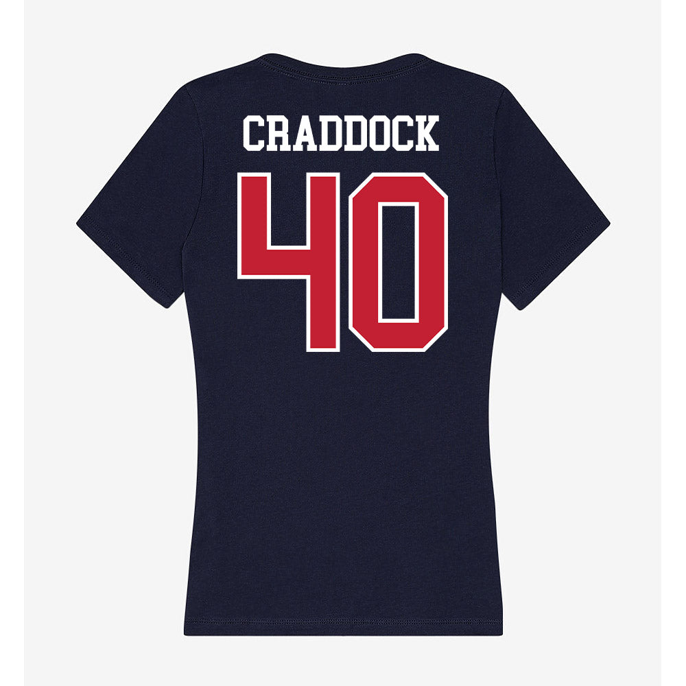 Arizona - NCAA Football : Brandon Craddock - Classic Shersey Women's V-Neck T-Shirt-1