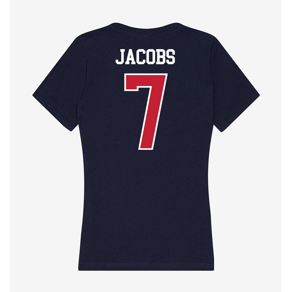 Arizona - NCAA Baseball : Andrew Jacobs - Classic Shersey Women's V-Neck T-Shirt-1