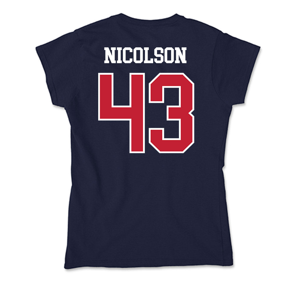 Arizona - NCAA Football : Drew Nicolson - Classic Shersey Soft Style Women’s T-Shirt-1