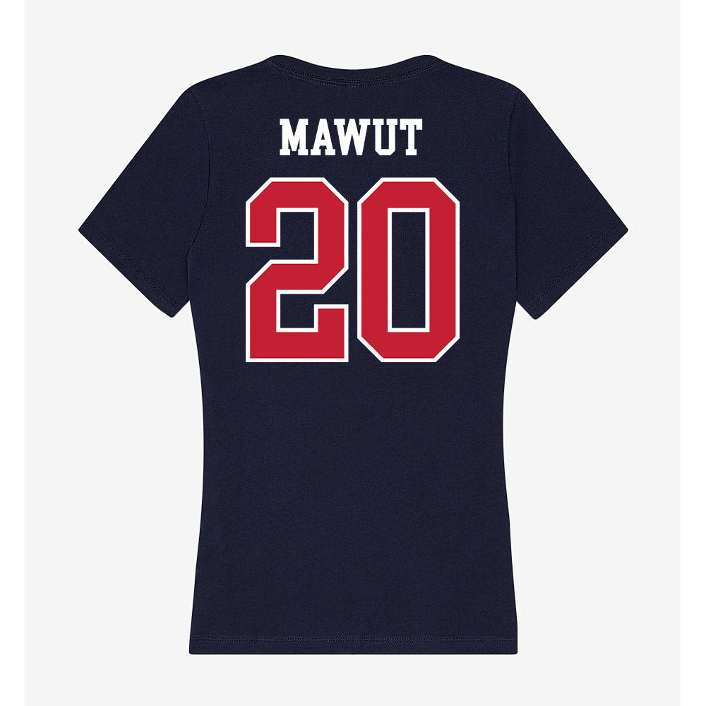 Arizona - NCAA Men's Basketball : Mabil Mawut - Classic Shersey Women's V-Neck T-Shirt-1