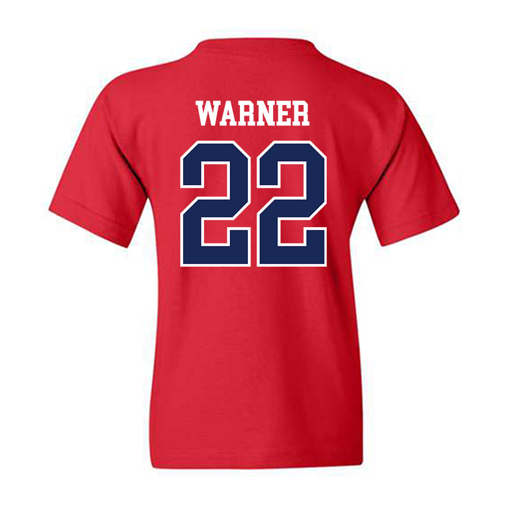 Arizona - NCAA Women's Soccer : Amiya Warner - Classic Shersey Youth T-Shirt-1