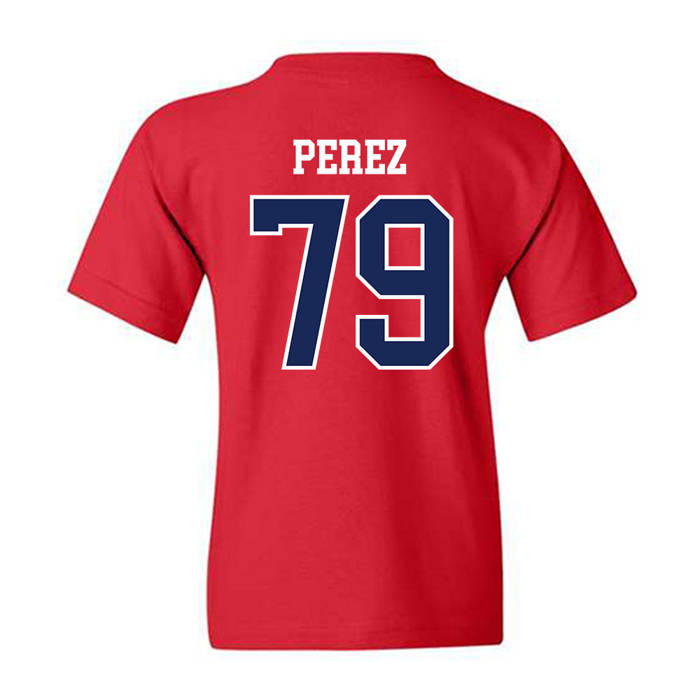 Arizona - NCAA Football : Isaac Perez - Classic Shersey Youth T-Shirt-1