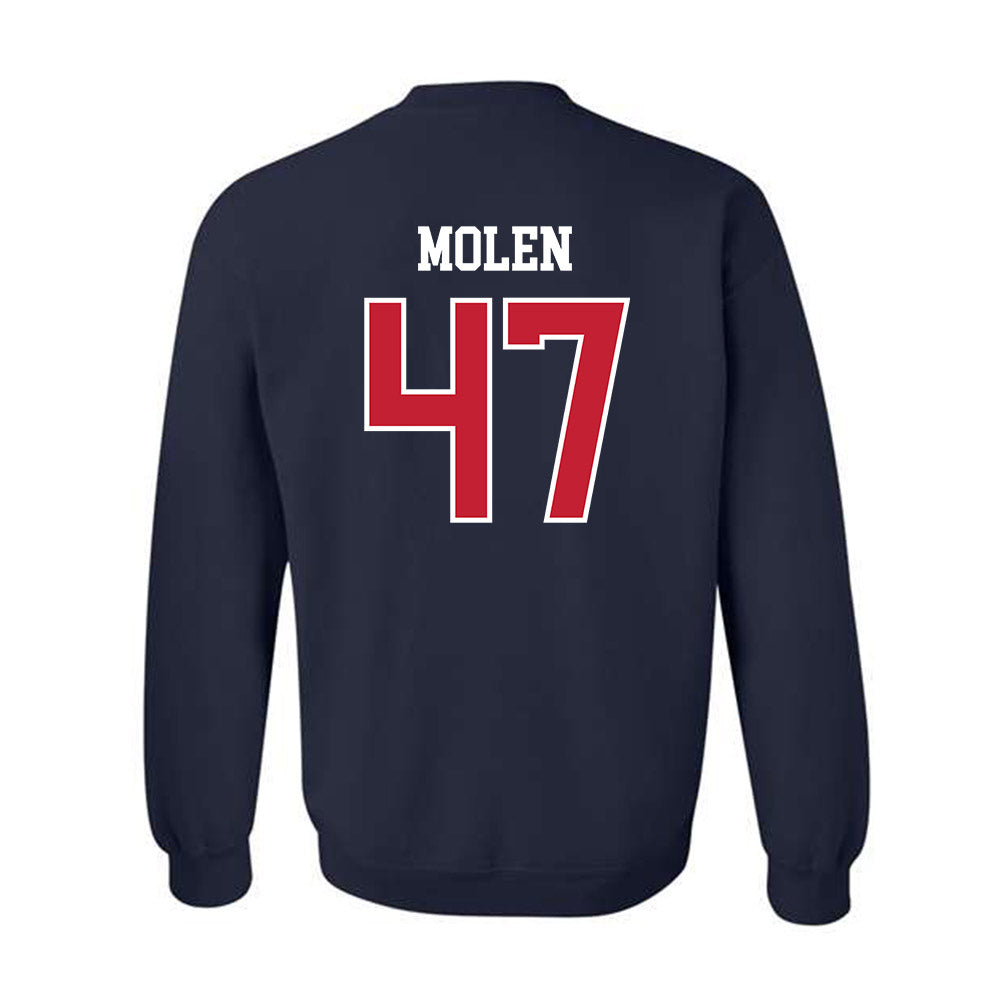 Arizona - NCAA Football : Broden Molen - Classic Shersey Crewneck Sweatshirt-1