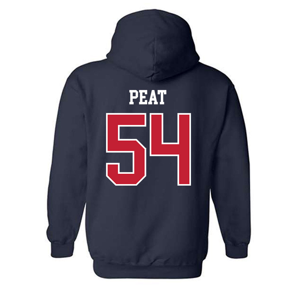 Arizona - NCAA Football : Keona Peat - Classic Shersey Hooded Sweatshirt-1
