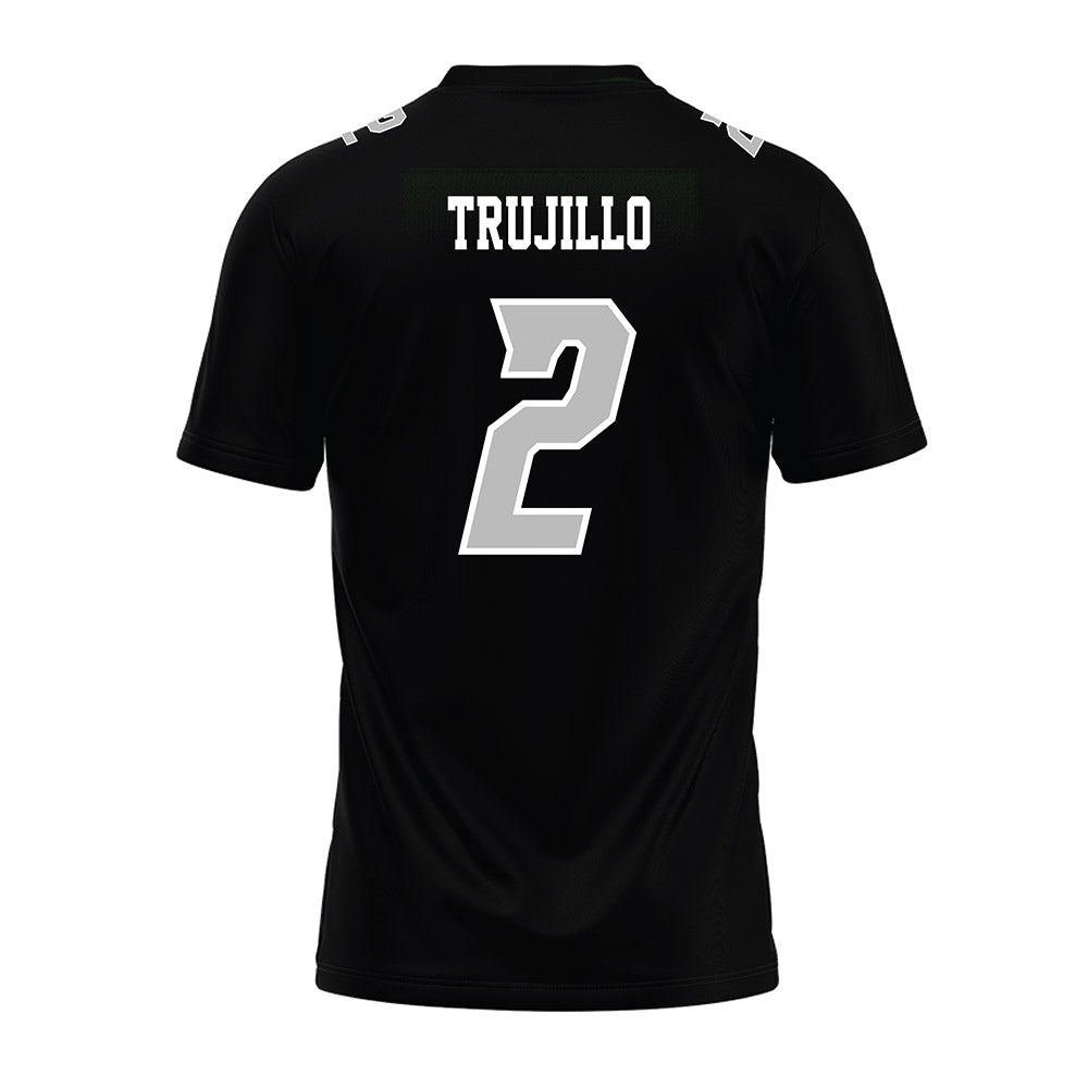 Delaware - NCAA Football : Riley Trujillo - Black Premium Football Jersey-1