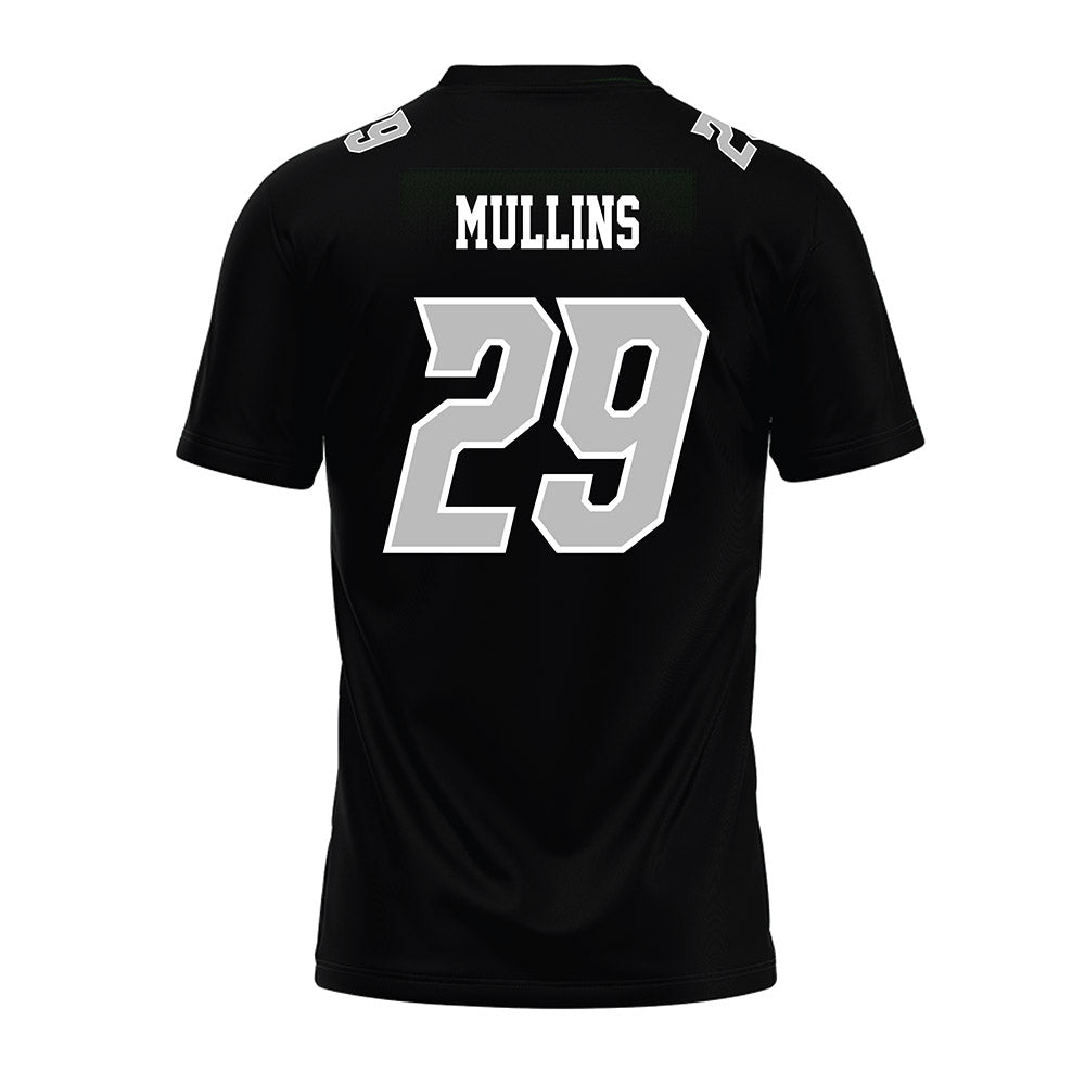 Delaware - NCAA Football : George Mullins - Black Premium Football Jersey-1