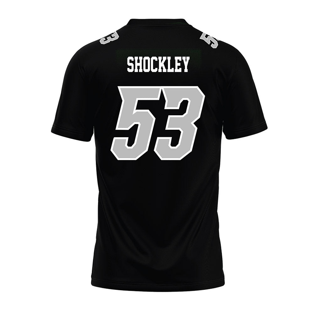 Delaware - NCAA Football : Carson Shockley - Black Premium Football Jersey-1