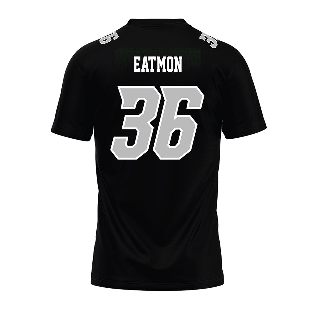 Delaware - NCAA Football : Nasir Eatmon - Black Premium Football Jersey-1