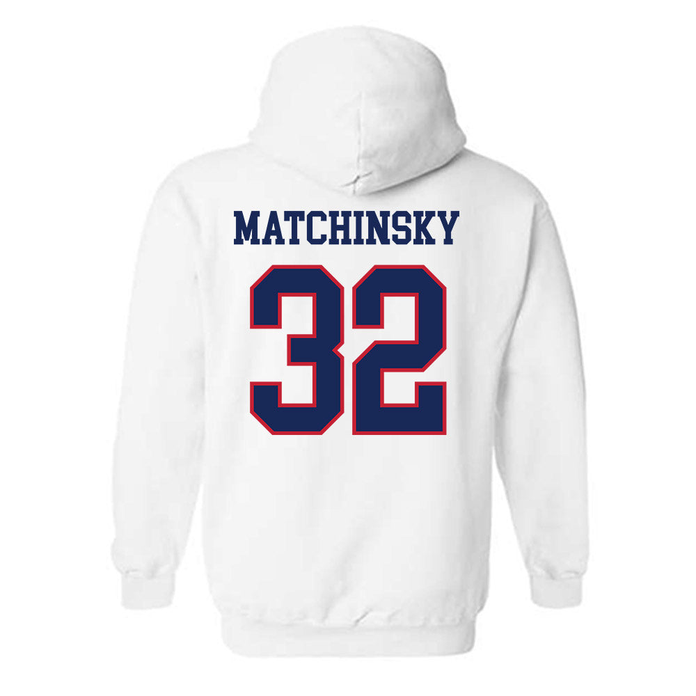 Arizona - NCAA Beach Volleyball : Holly Matchinsky - Classic Shersey Hooded Sweatshirt-1